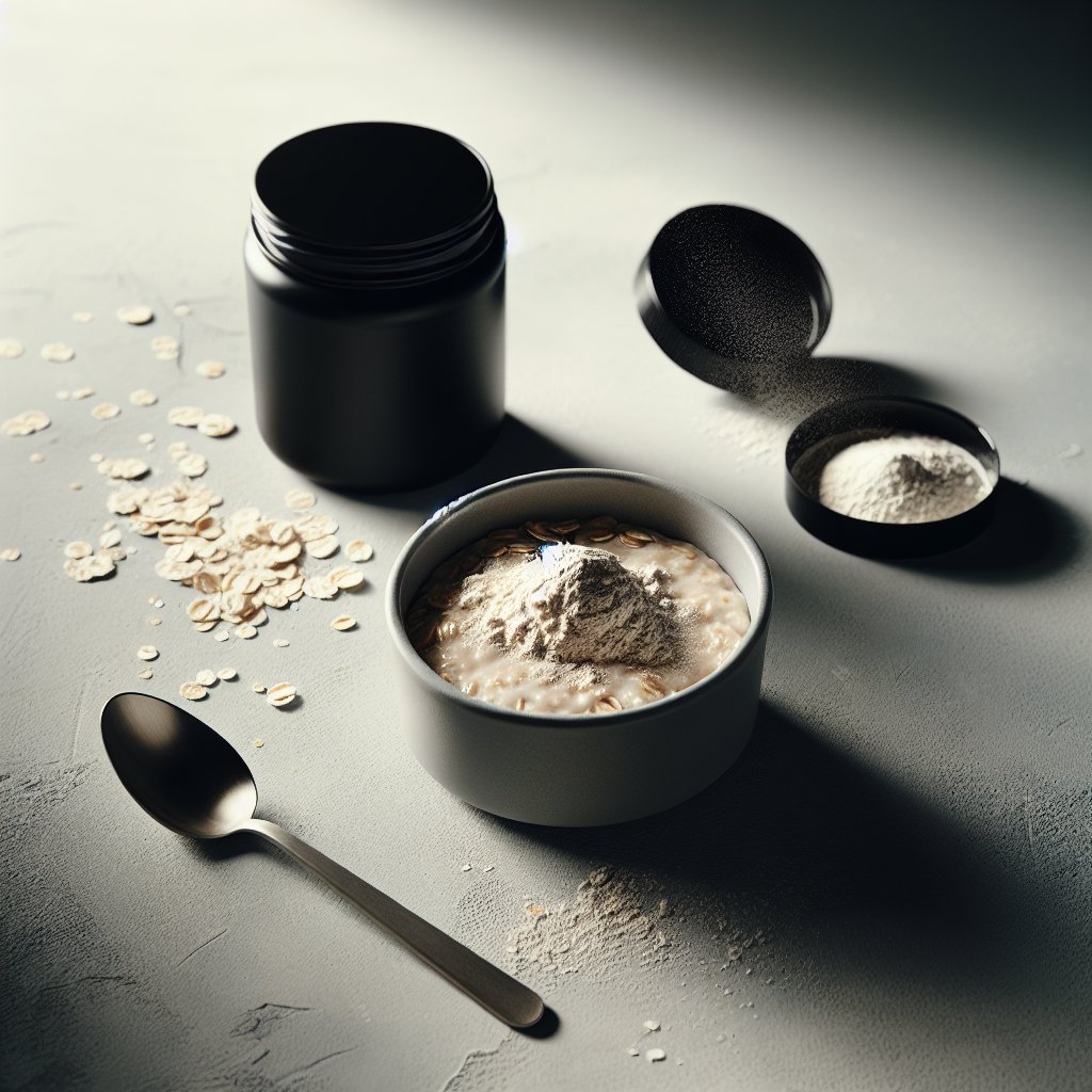 Overnight oats with protein powder