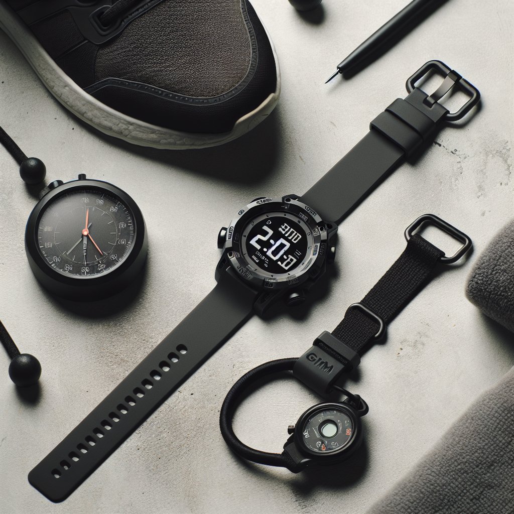 Sports watch and stopwatch for interval walking