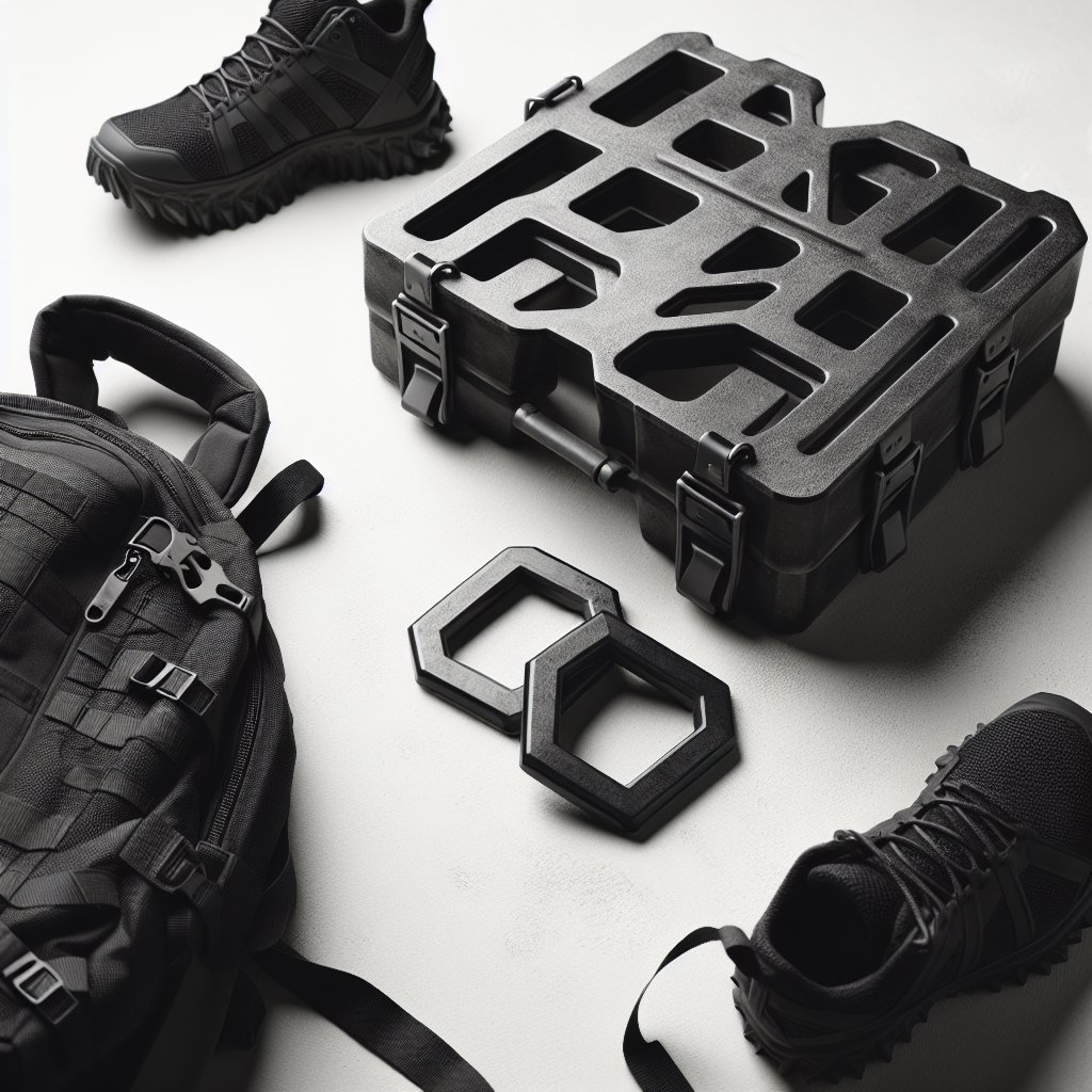 Steel ruck plates and tactical backpack for rucking